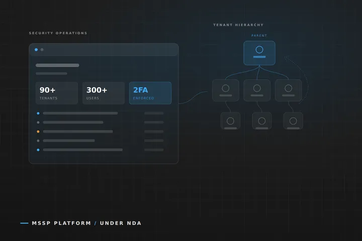 Multi-Tenant MSSP Management Platform
